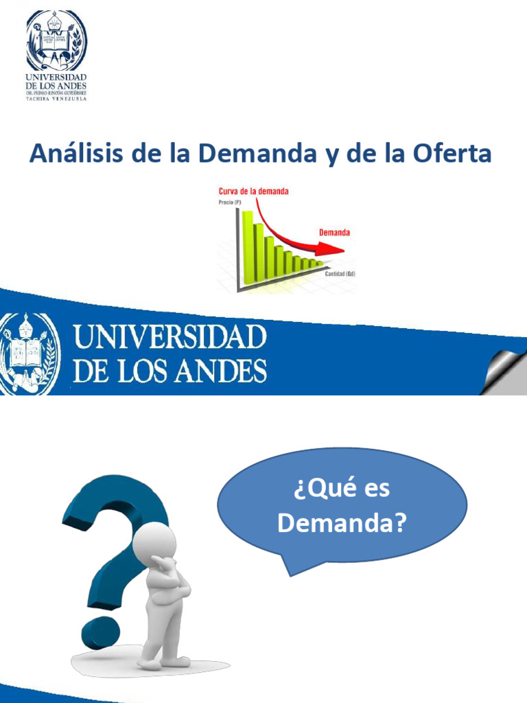 Análisis de la Demanda y Oferta Económica | PDF | Oferta y demanda ...