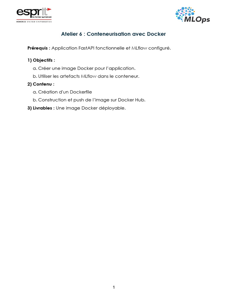 Conteneurisation FastAPI avec Docker | PDF | Architecture (Informatique ...