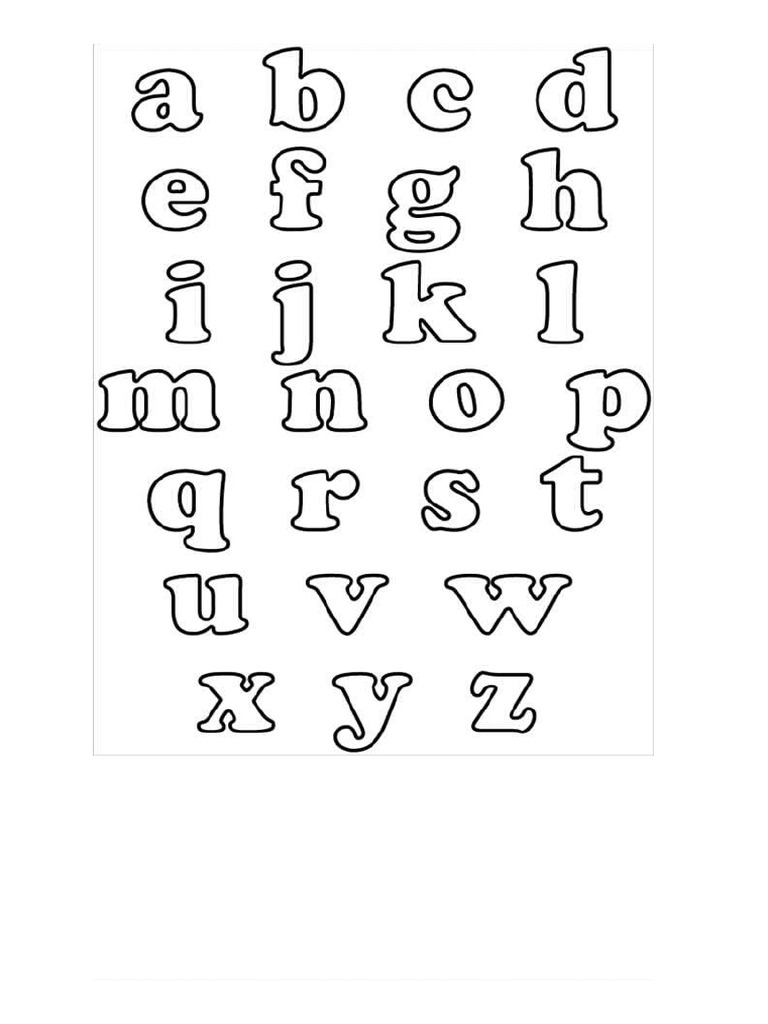 Letras para Carteleras | PDF