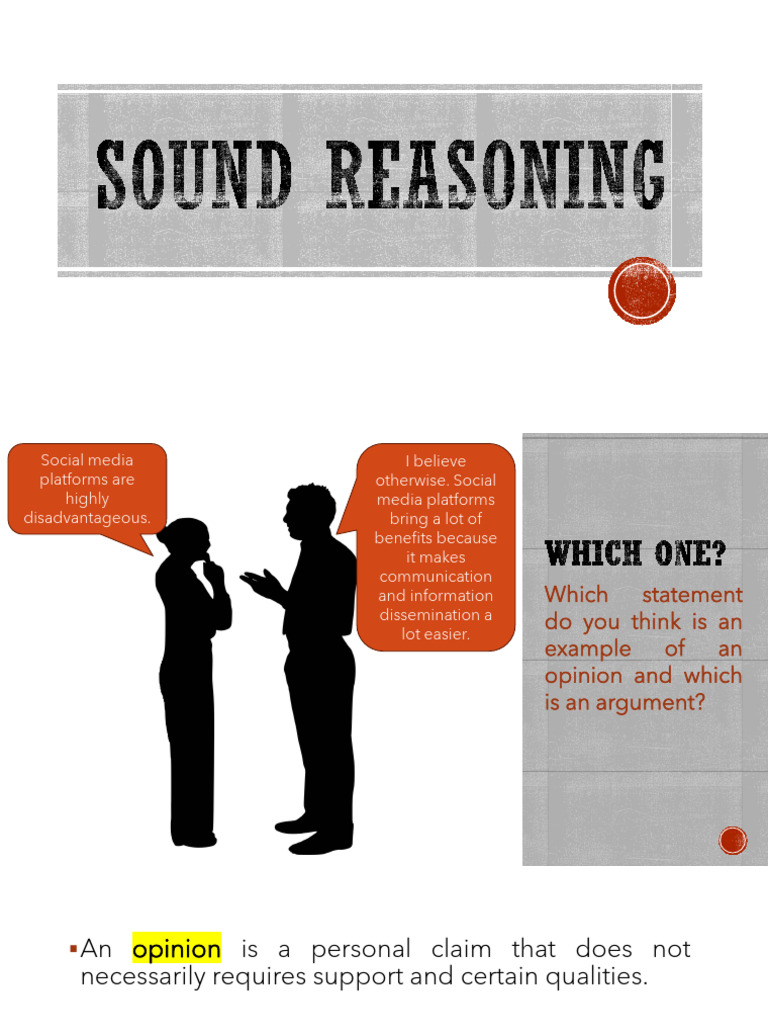 Sound vs. Unsound Reasoning Explained | PDF | Argument | Reason