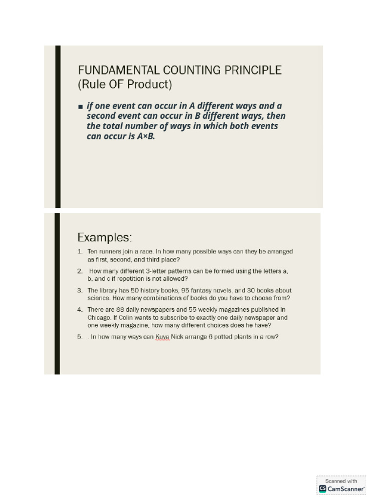 FCP Factorial | PDF