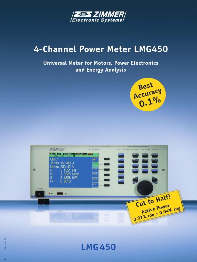 Brochure_LMG450_Rev1.0_web_e | PDF | Power Inverter | Rectifier