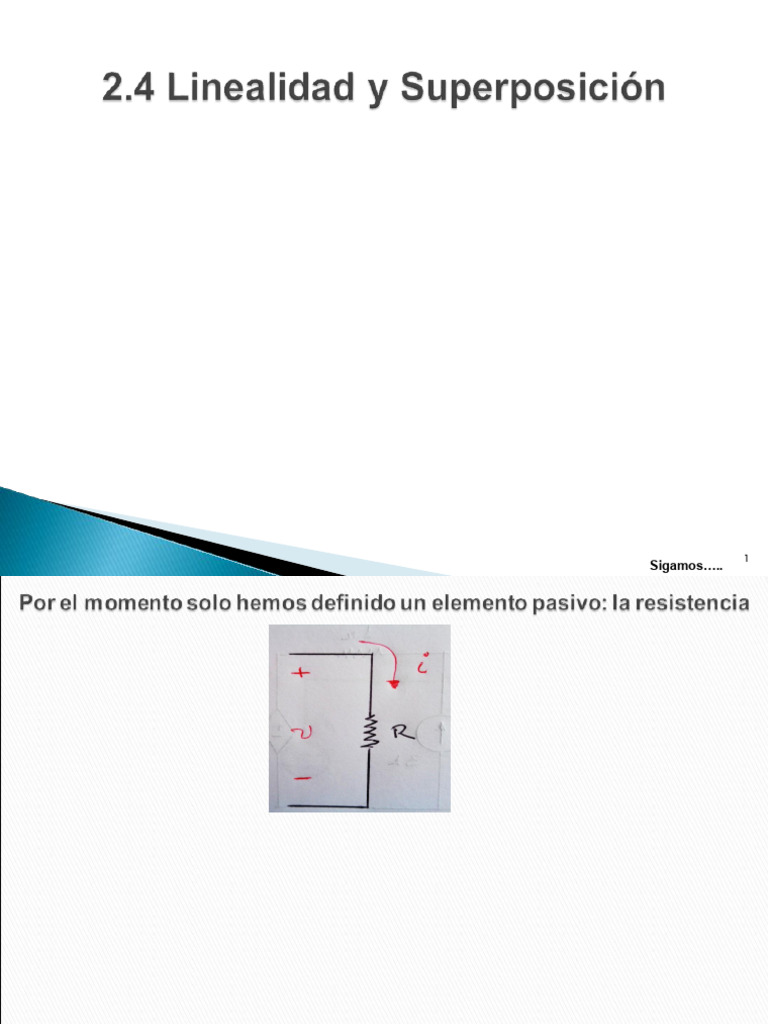 2.4 Linealidad y Superposición | PDF | Red eléctrica | Electromagnetismo
