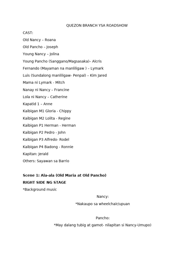 SCRIPT | PDF