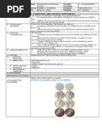 Grade 1 Math Lesson Plan: Money Concepts | PDF | Money