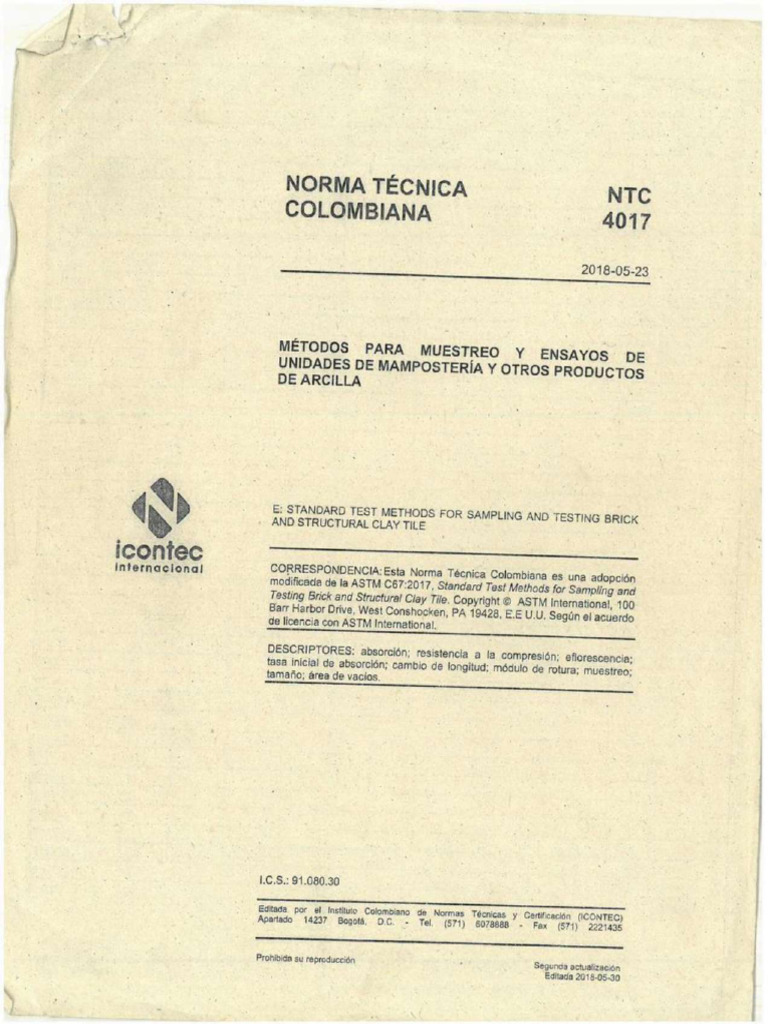 NTC 4017 2018 | PDF