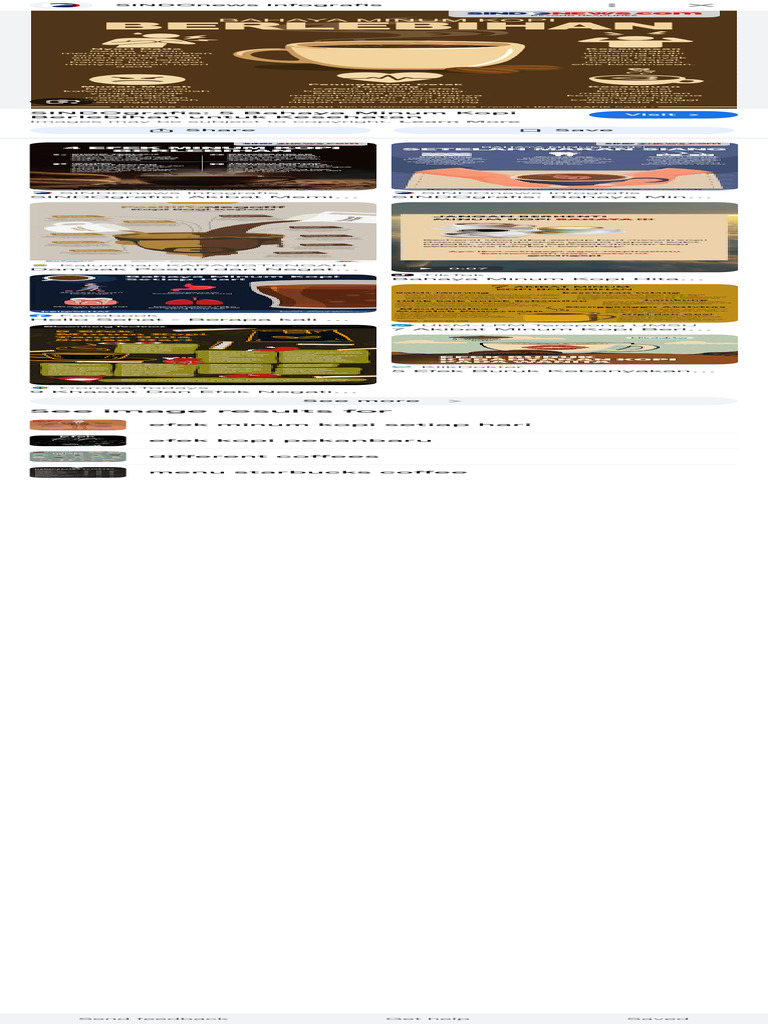 Bahaya Minum Kopi Tiap Hari - Google Search | PDF