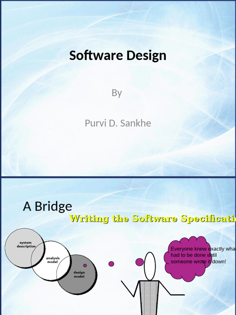 Software Design Principles and Models | PDF | Abstraction (Computer ...