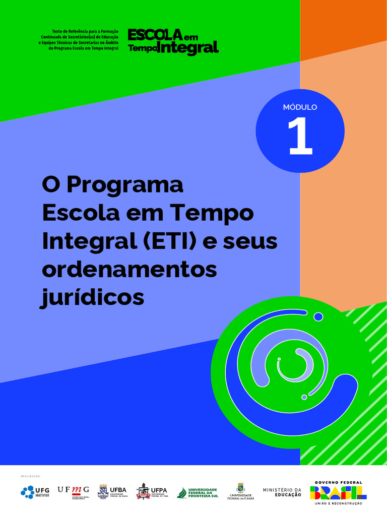 Programa Escola em Tempo Integral: ETI 2025 | PDF | Tempo | Brasil