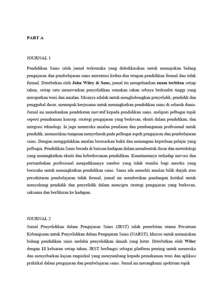 Jurnal Pendidikan Sains Global | PDF