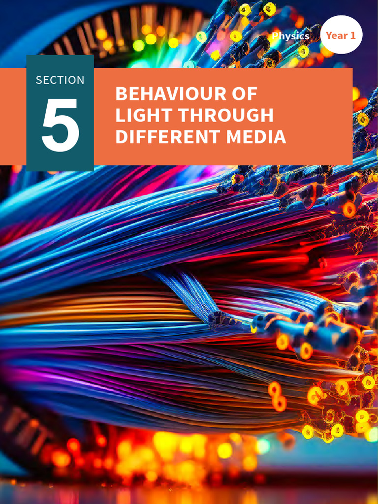Light Behavior in Different Media | PDF | Refraction | Reflection (Physics)
