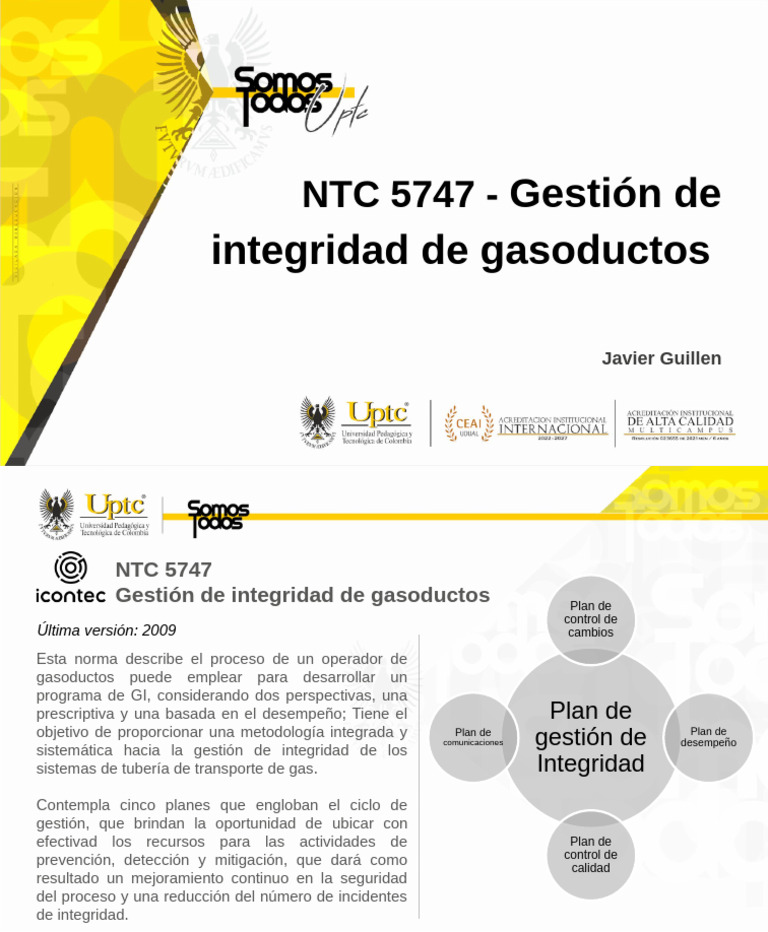 Gestion de Integridad - NTC 5747 v2 | PDF