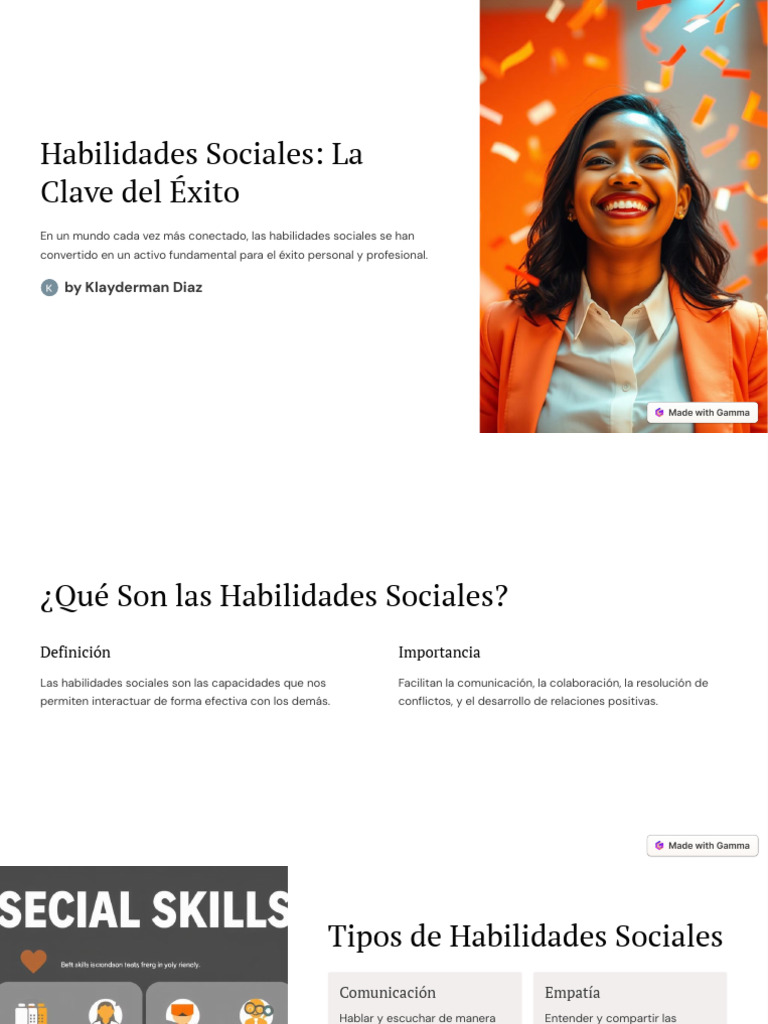 Habilidades Sociales para el Éxito | PDF | Empatía | Las emociones