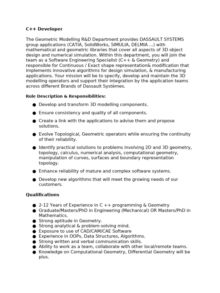 C++ Geometry | PDF