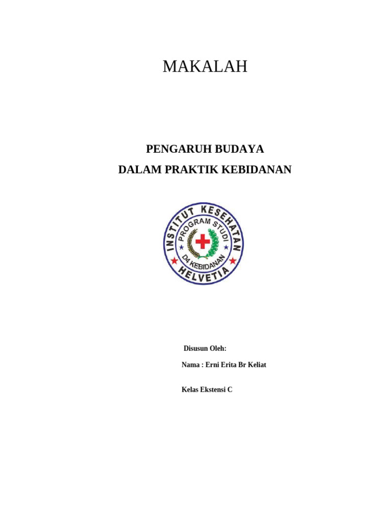 Pengaruh Budaya dalam Kebidanan | PDF
