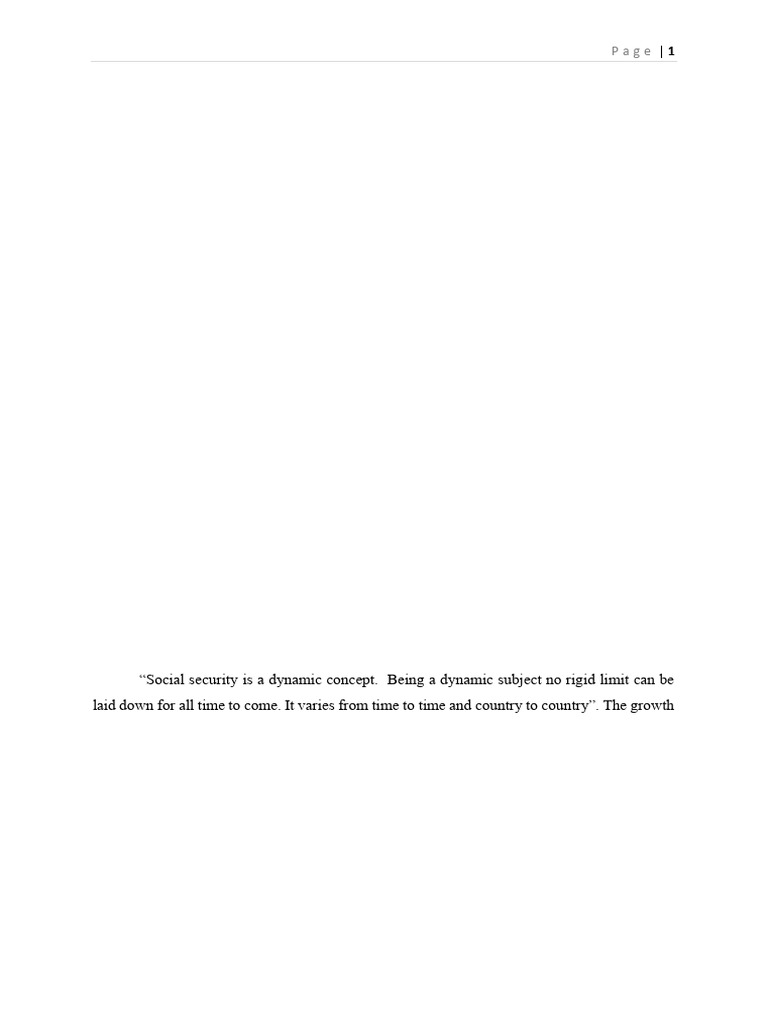 Understanding Social Security Concepts | PDF | Cost Of Living | Social ...