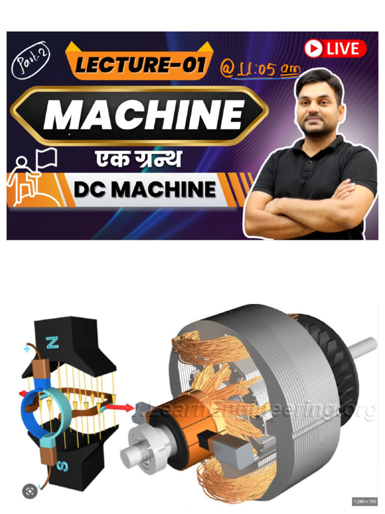 Electrical Machinery Slides | PDF