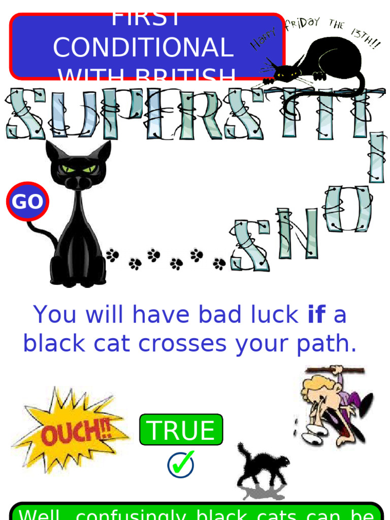 British Superstitions and Conditional Sentences | PDF | Luck ...