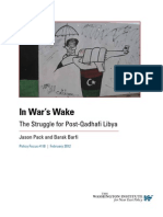 In War’s Wake The Struggle for Post-Qadhafi Libya