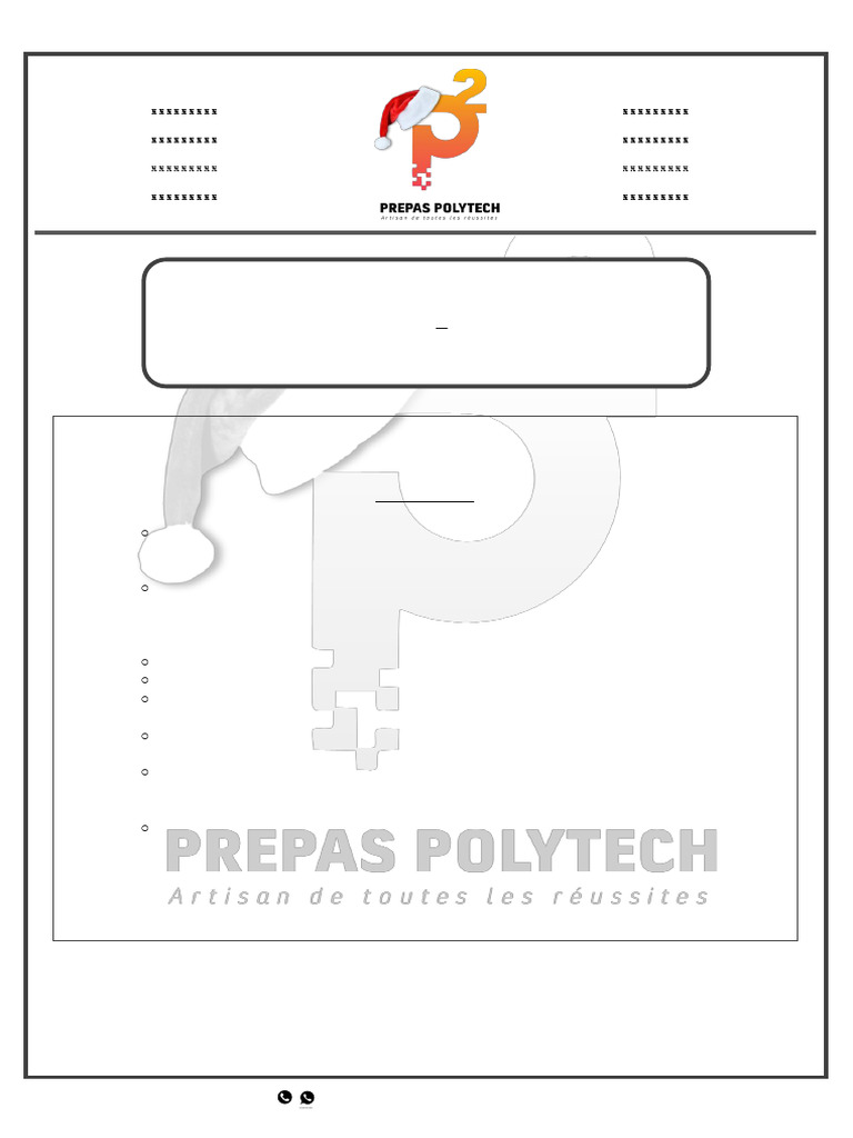 Exercices de Physique pour Prépas Polytech | PDF | Vitesse | Mécanique