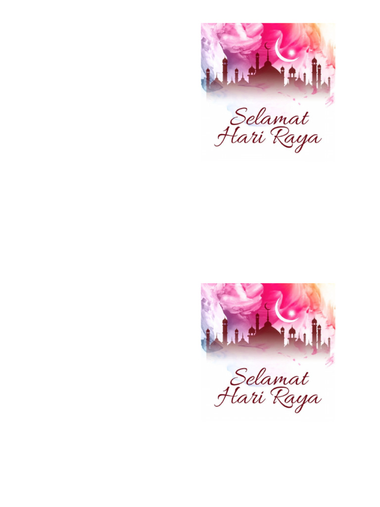Kad Raya | PDF
