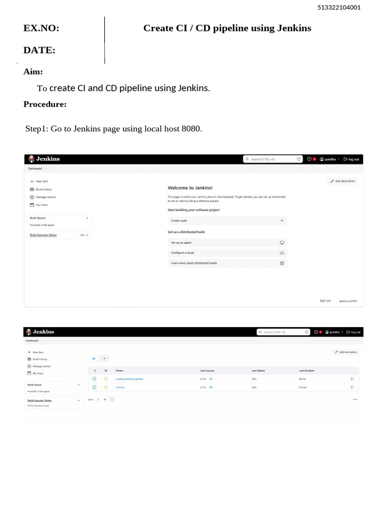 Create CI/CD Pipeline with Jenkins | PDF | Software Development ...