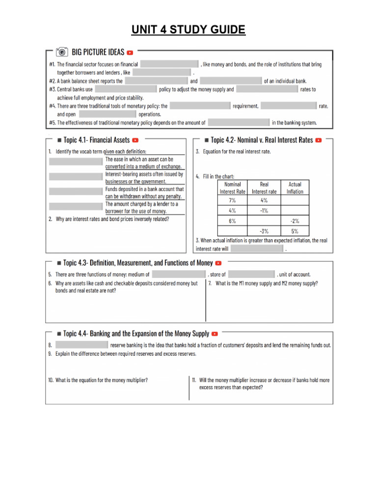 Unit+4+Study+Guide | PDF
