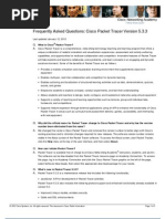 Download Cisco Packet Tracer 533 FAQ 12Jan12 by STREKY1 SN83555693 doc pdf