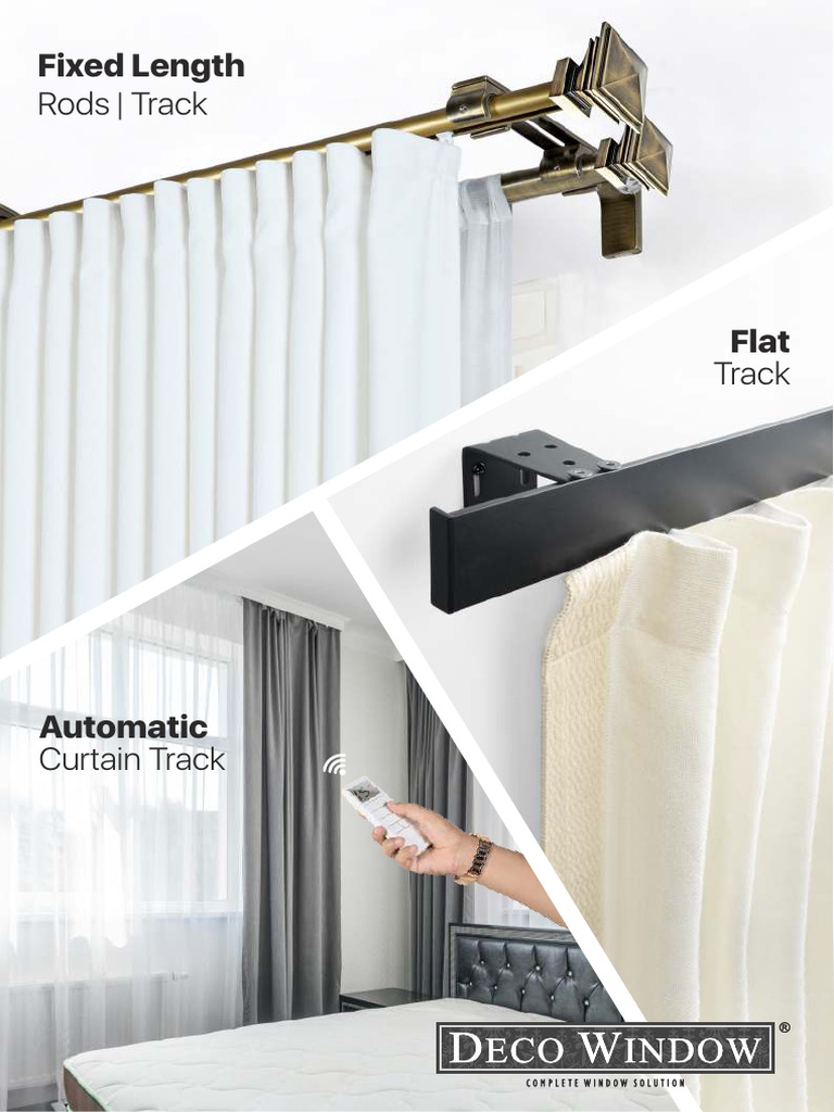 Curtain Hardware Catalogue 2024 | PDF | Curtain