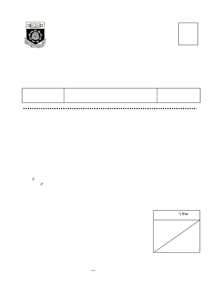 Sec 4E/5N/4N Math Exam Paper 2020 | PDF | Area | Geometry