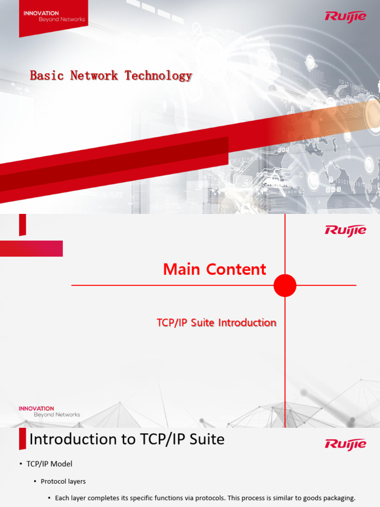TCP/IP Suite Overview and Protocols | PDF | Internet Protocol Suite ...