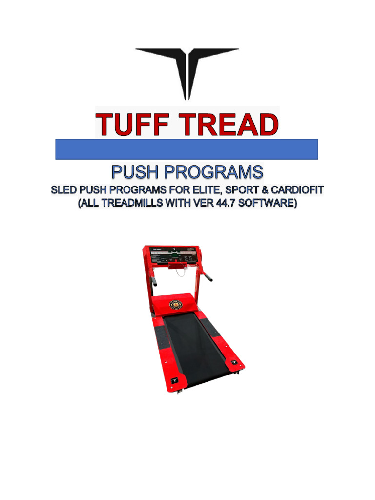 CardioFit Sled Push Program Guide | PDF