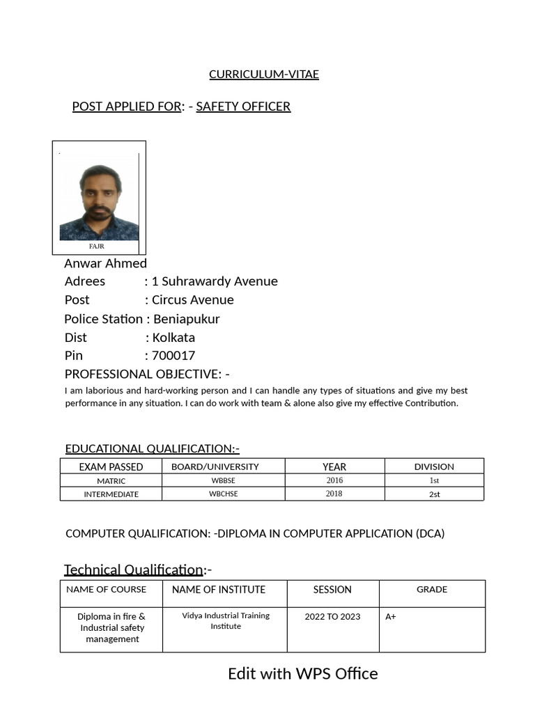 Anwar_Ahmed_Resume | PDF