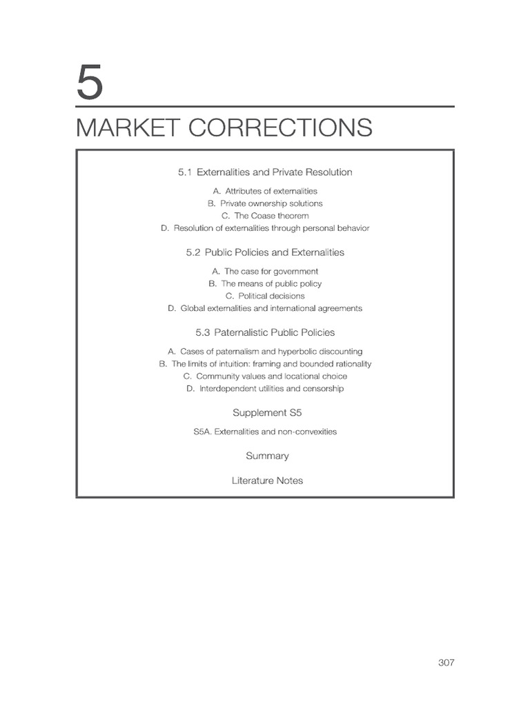 Hillman - 2009 - Chap 05 - PP 307-327 - Externalities | PDF