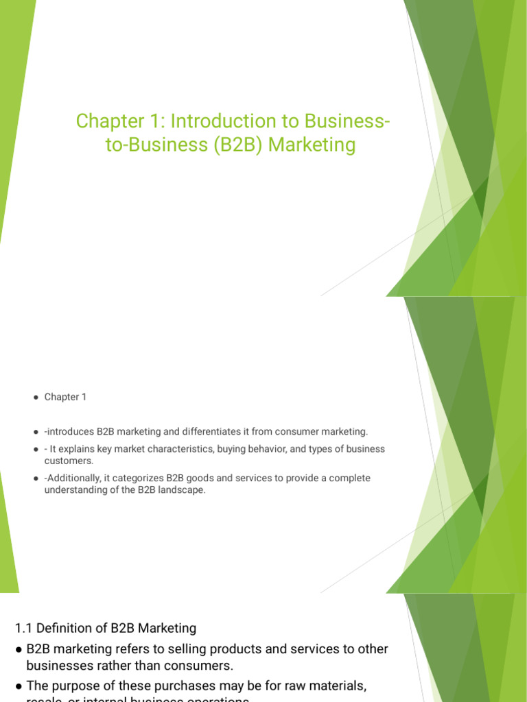 Understanding B2B Marketing Essentials | PDF | Marketing | Demand