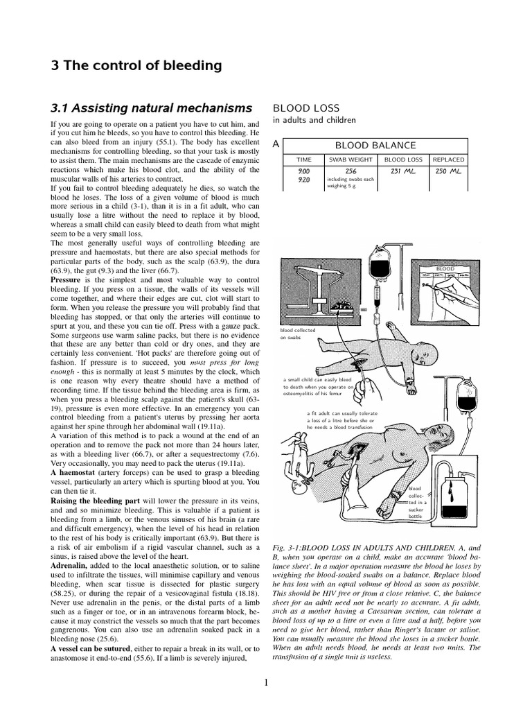 Effective Techniques for Controlling Bleeding | PDF | Common Carotid ...