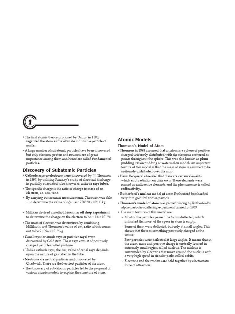 Structure of the Atom Explained | PDF | Atomic Orbital | Emission Spectrum
