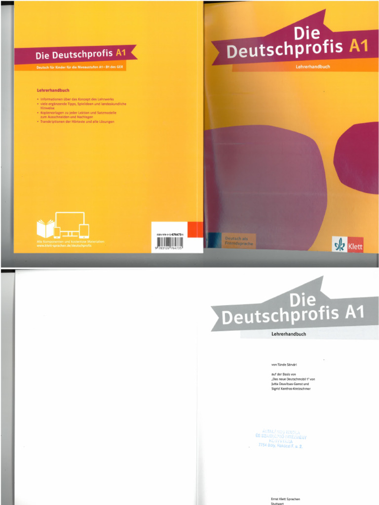 Die Deutschprofis A1 - TOAZ - INFO | PDF