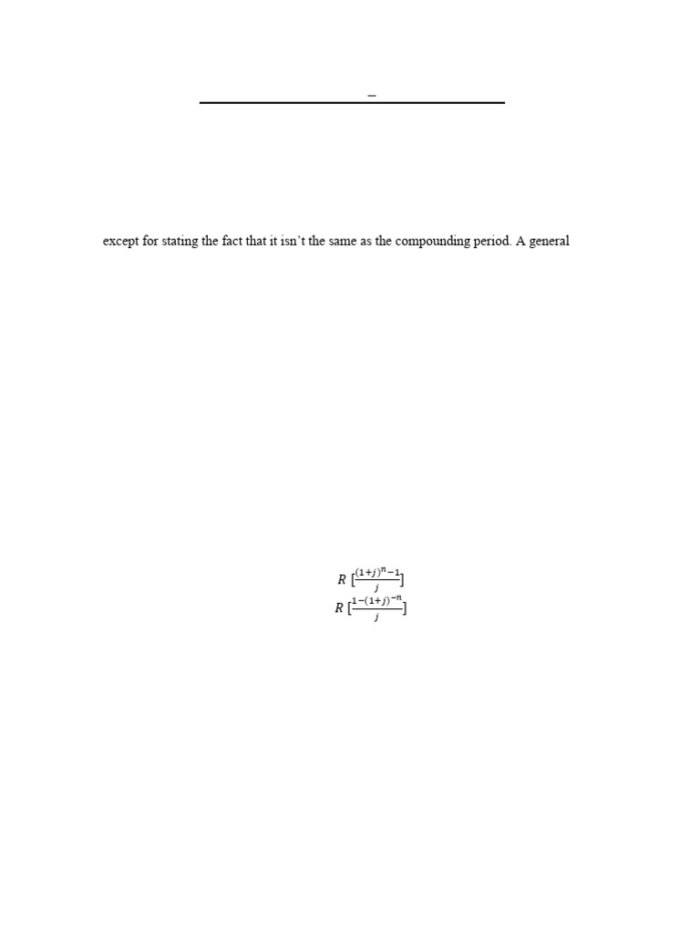 Learning Practice Sheet - General Annuities | PDF | Present Value ...