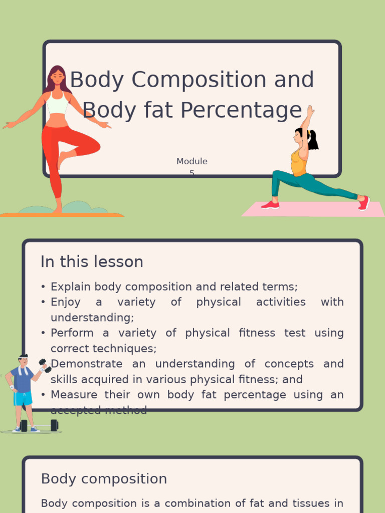 Understanding Body Composition Basics | PDF | Adipose Tissue ...
