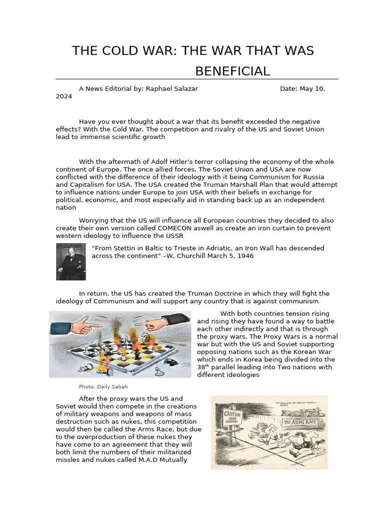 The Cold War | PDF | Cold War | Soviet Union