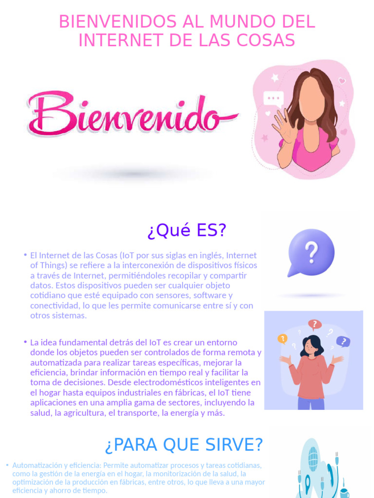 Bienvenidos Al Mundo Del Internet de Las Cosas | PDF | Internet de las ...