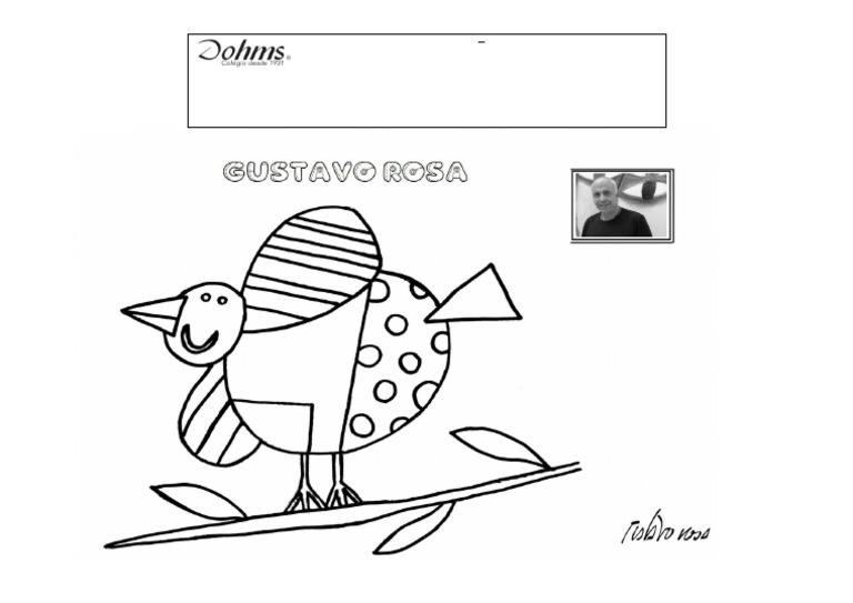 Artes Gustavo Rosa Pássaros | PDF