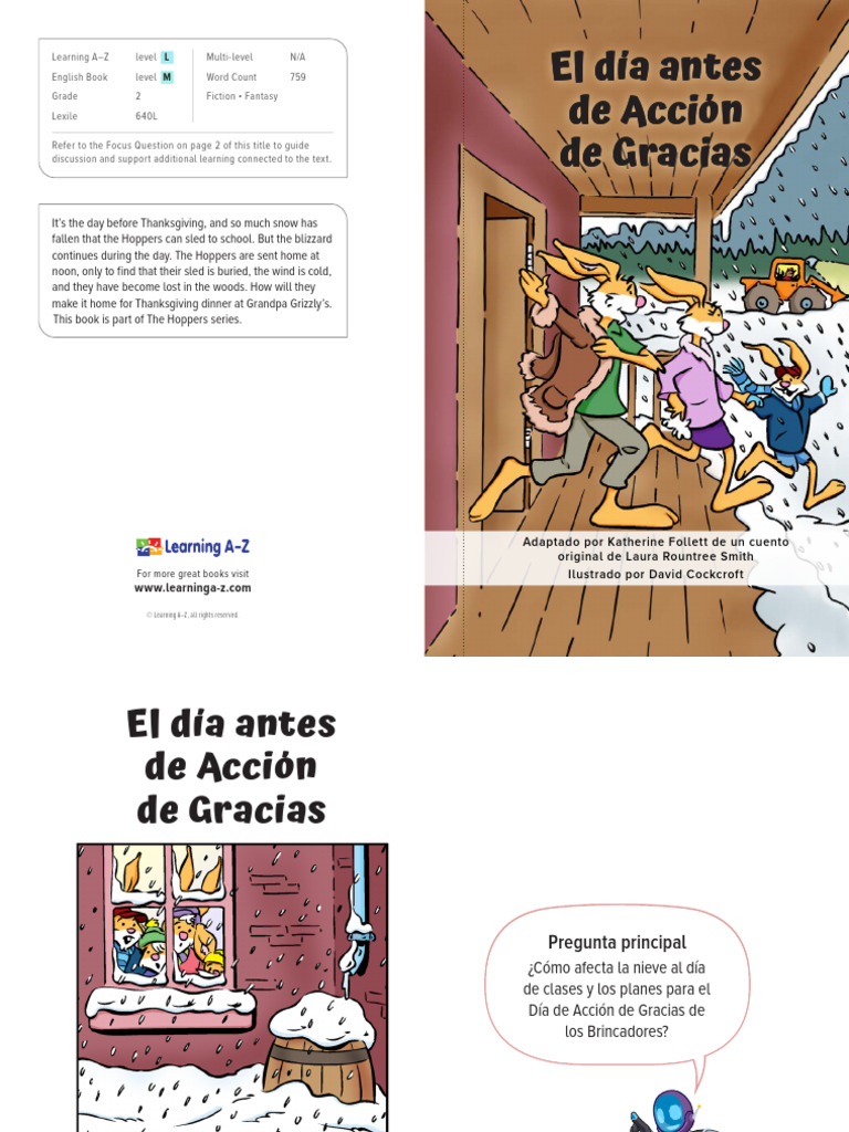 Raz Th11 SP CLR Thanksgiving | PDF | Nieve | Geografía Física