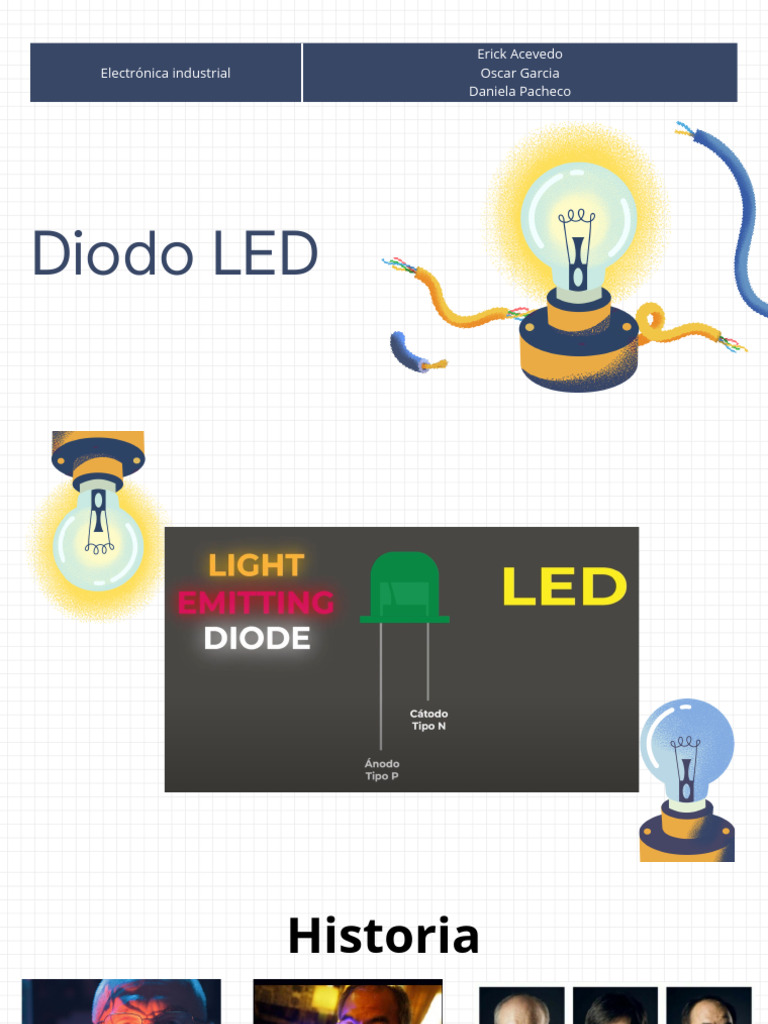 Diodo LED | PDF | Diodo emisor de luz | Electricidad