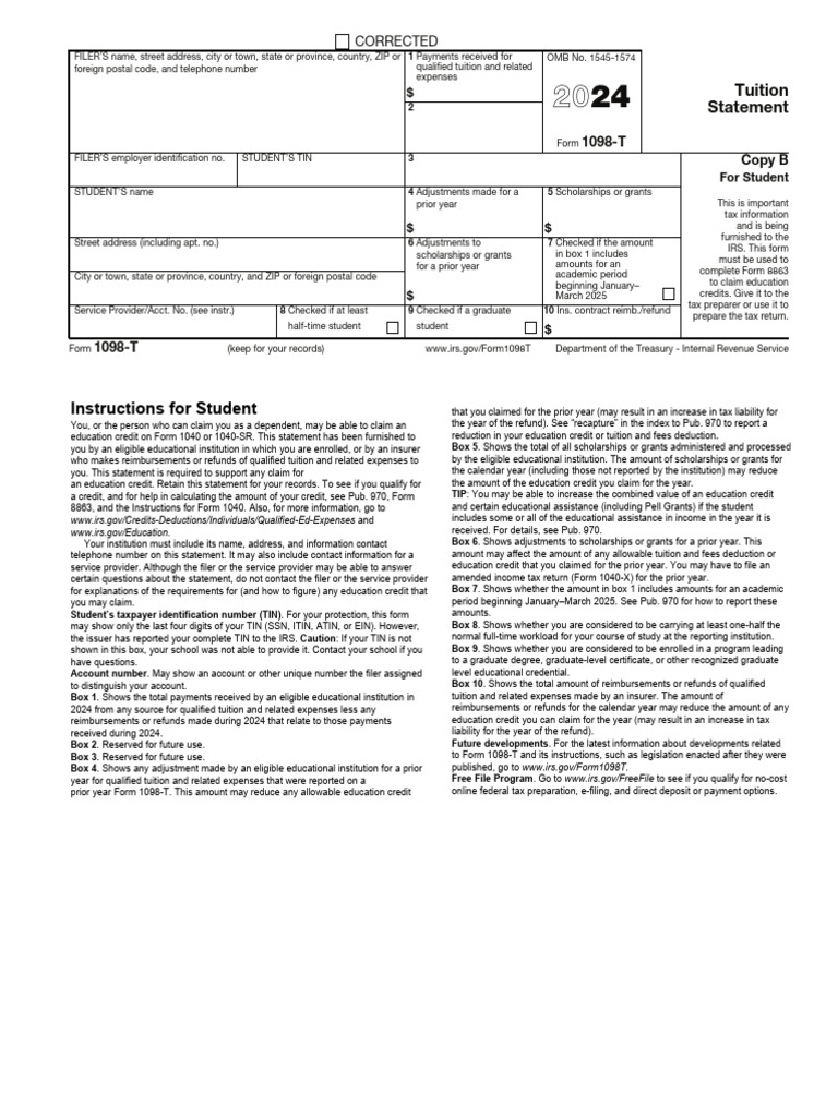 2024 | PDF | Internal Revenue Service | Reimbursement