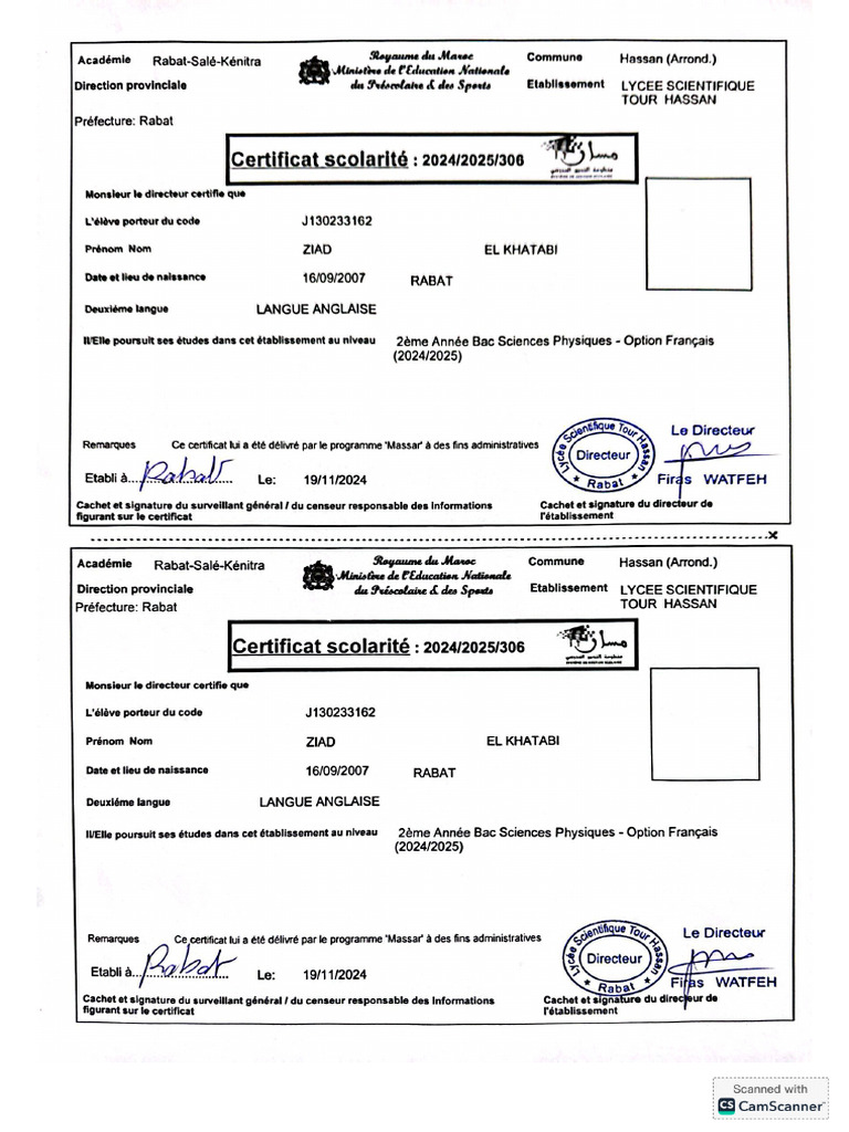 Sorbonne Certificat De Scolarité – NYKG