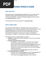 Essential MUN Terminology Guide | PDF | Committee | Government