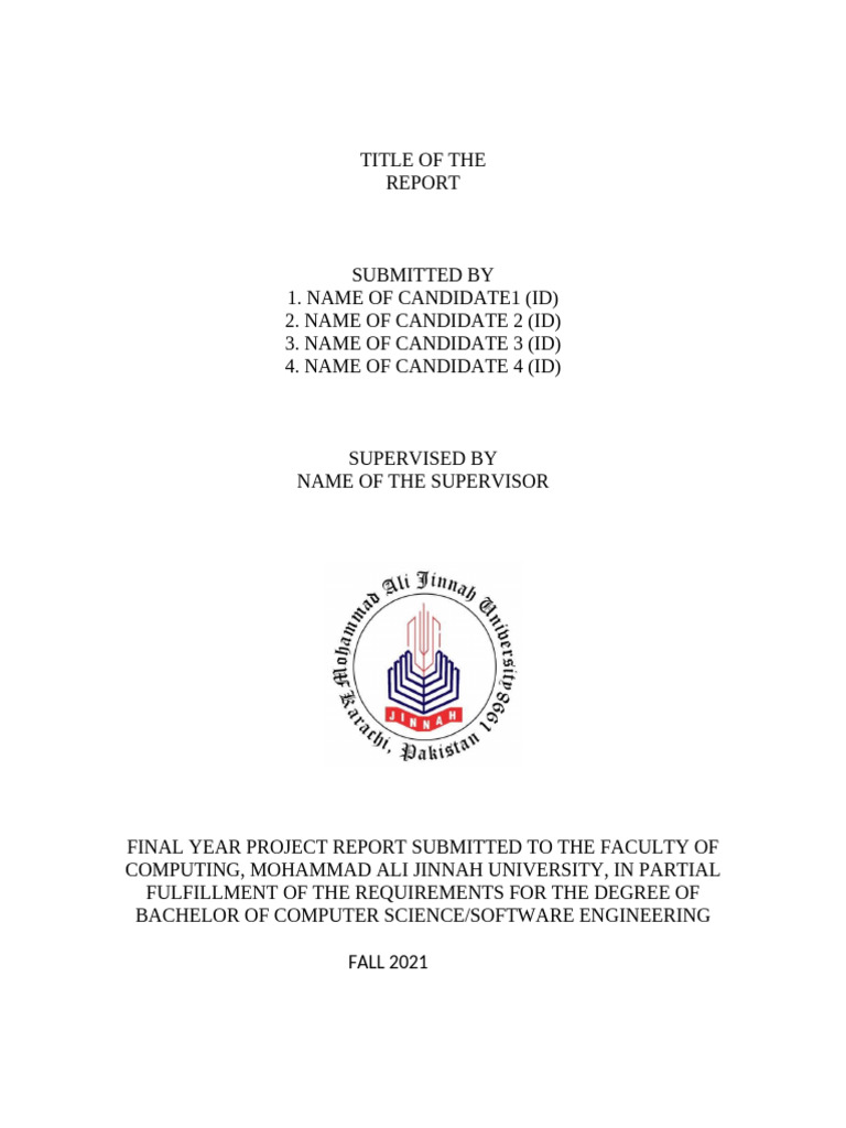 Final BS (CS&SE) Report Template | PDF | Data | Cryptography