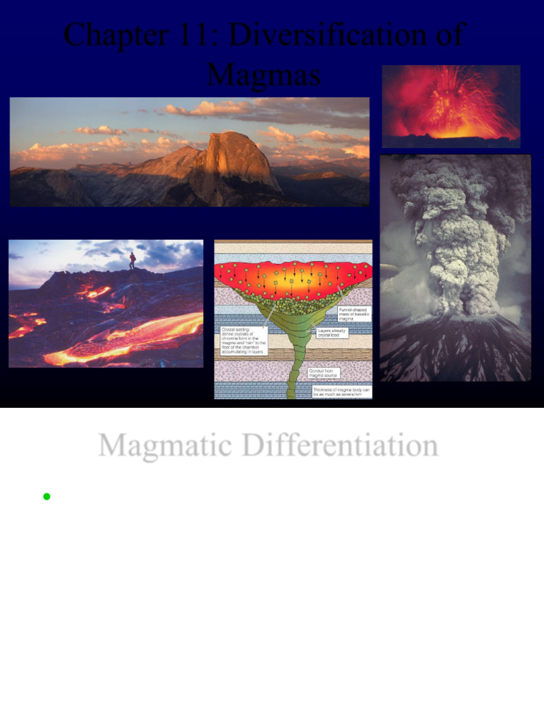 Magma Diversification and Differentiation | PDF | Magma | Igneous Rock